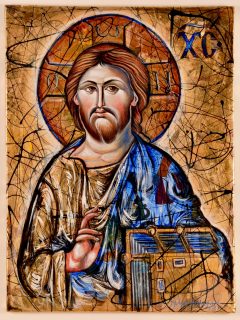 Joseph Rouhayem — Jesus Christ Pantocrator — 2023