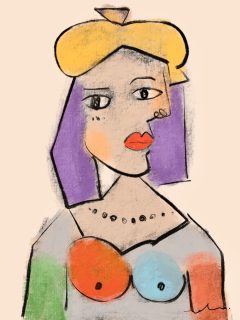 Zoha Abdulsater — La femme à la peau bleue