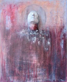 Maysaa Kassir — Self-Portrait: Mirror of a City in Ruins — 2024