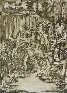 Joseph El Helou — A la Fontaine — 1970