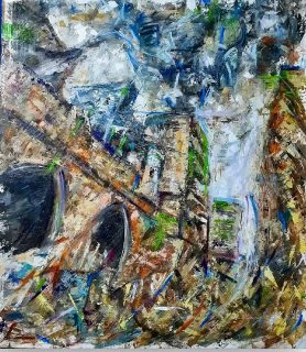 Jad Zeitouni  — Rubble Fire Corruption — 2020