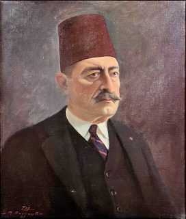 Moustafa Farroukh — Portrait of Fouad Majid Ereslan — 1951
