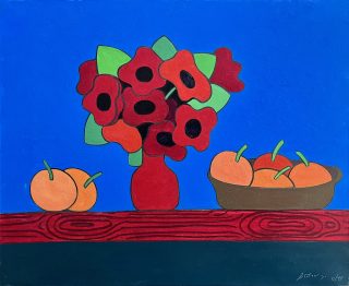 Willy Aractingi — Bouquet et Nature Morte — 1999