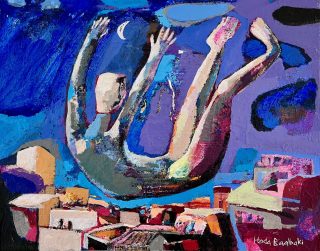 Hoda Baalbaki — Falling from the Sky — 2024