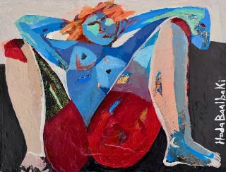 Hoda Baalbaki — The Red Short — 2024