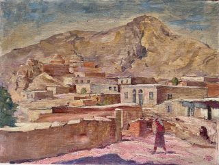 Nassir Chaura — Paysage — 1964
