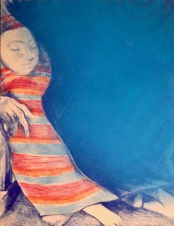 Ardash Kakafian — The Striped Dress