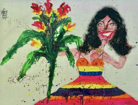 Sabhan Adam — Bouquet Lady — 1997