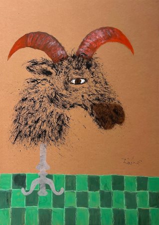 Akram Zave — Untitled