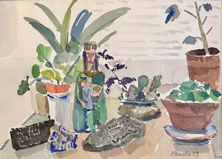 Amine El Bacha — Pot de Plants — 1989