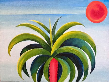 Willy Aractingi — Desert Palm Tree