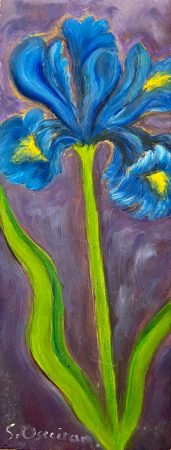 Samia Osseiran — Blue Iris