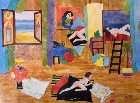 Mahmoud Safa — Imagination D’Une Jeune Fille — 1987