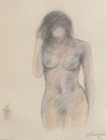 Halim Jurdak — Nude — 1989