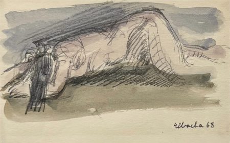 Amine El Bacha — Nude — 1968