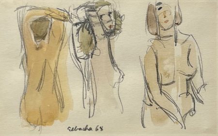 Amine El Bacha — Nude — 1968