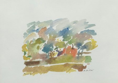 Raouf Rifai — Abstract Landscape