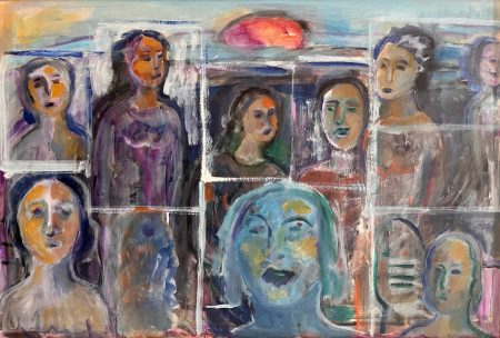 Samia Osseiran — Women at Sunset