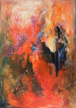 Elie Kanaan — Red Abstract