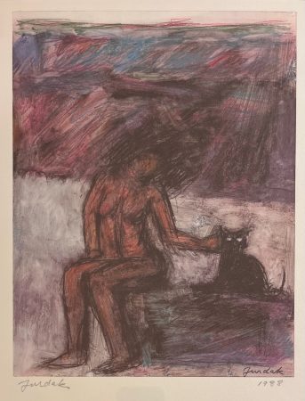 Halim Jurdak — Nude Print — 1988