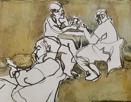 Mansour El Habre — Untitled (Figure) — 2016