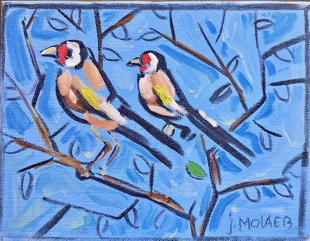 Jamil Molaeb — Birds on a Tree