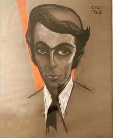 Cici Tommaseo sursock — Portrait — 1969