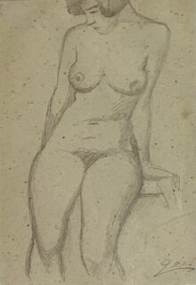 Moustafa Farroukh — Nude