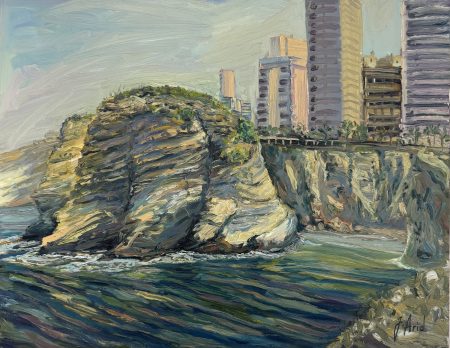 Joseph El Arid — Raouche from sea side — 2021