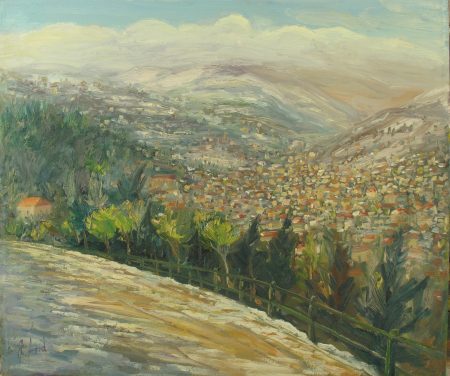 Joseph El Arid — Zahle under Snow — 2006