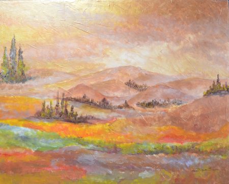 Riad Santina — Golden Landscape — 2023