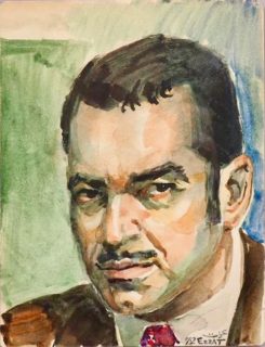 Ezzat Ibrahim — Self Portrait