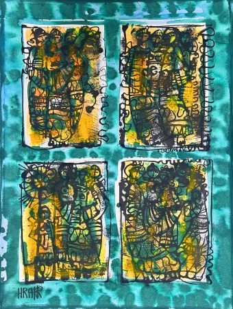 Hrair — Abstract Composition