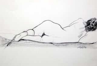 Hussein Madi — Nue Assise — 1988