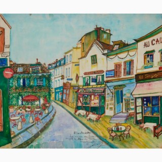 Olga Limansky — Montmartre — 1978