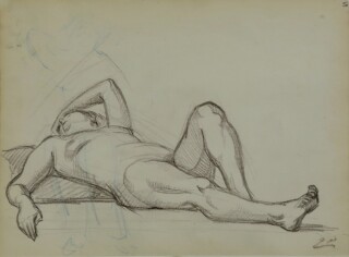Moustafa Farroukh — Nu Couché — 1930
