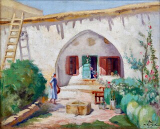 Moustafa Farroukh — House in Kabbelias — 1932