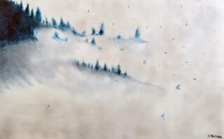 Samir Tamari — Migration snow — 2021