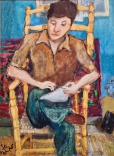 Kameel Hawa — Boy Writing Notes — 1975