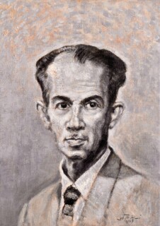 Oussama Baalbaki — Portrait of Moustafa Faroukh — 2017