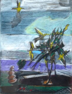 Jamil Molaeb — Landscape — 1993