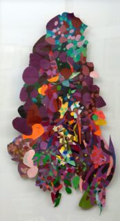 Samia Halaby — Purple Woman — 2003