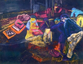Farid Aouad — barques de pêcheurs — 1980