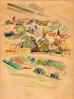 Georges Cyr — Paysage — 1955