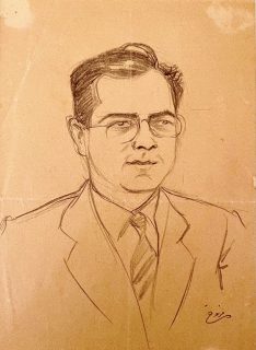 Moustafa Farroukh — Portrait of a man