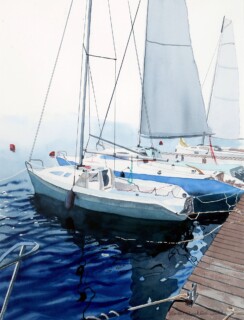 Nicolas Baaklini — Boats — 2021