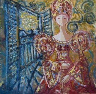 Hrair — Femme à la fenêtre — 2020