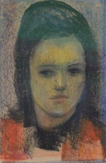 Paul Guiragossian — Portrait of a woman — 1960