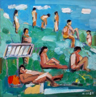 Jamil Molaeb — People at the beach
